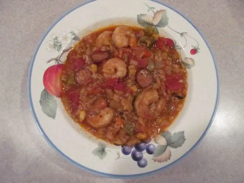 Schnelles und einfaches Jambalaya