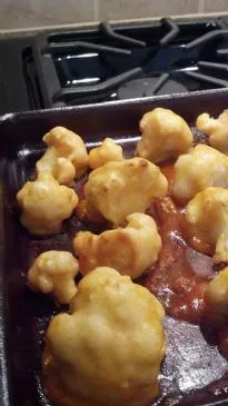 Buffalo "Wing" Blumenkohl-Bissen