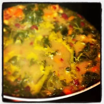 Grünkohl und weiße Bohnen (VEGAN)