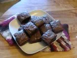 Dunkle Schokoladen-Leinsamen-Brownies