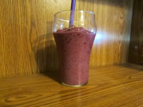 Protein-Blaubeer-Smoothie