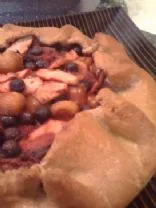 Rustikaler Beerentarte