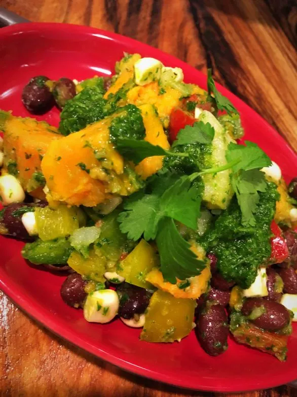 Verdrehter Kartoffelsalat