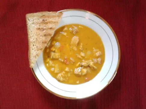 Curry-Meeresfrüchte-Chowder