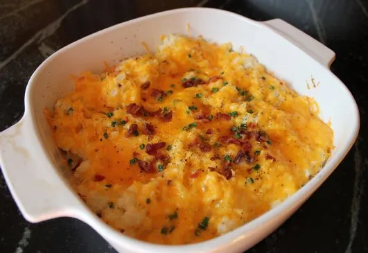 Zweimal gebackener Blumenkohl