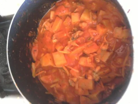 Meeresfrüchte-Chowder/Eintopf