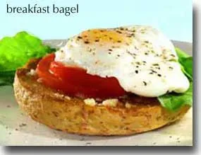 Frühstücks-Bagel