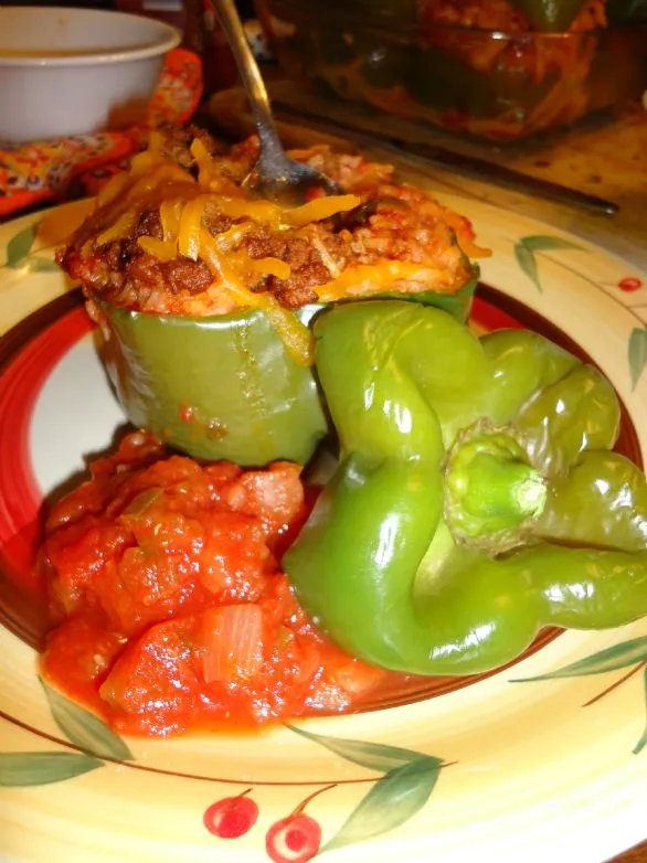 Tex-Mex gefüllte Paprika