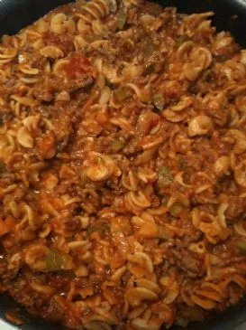 Käse-Spaghetti-Auflauf