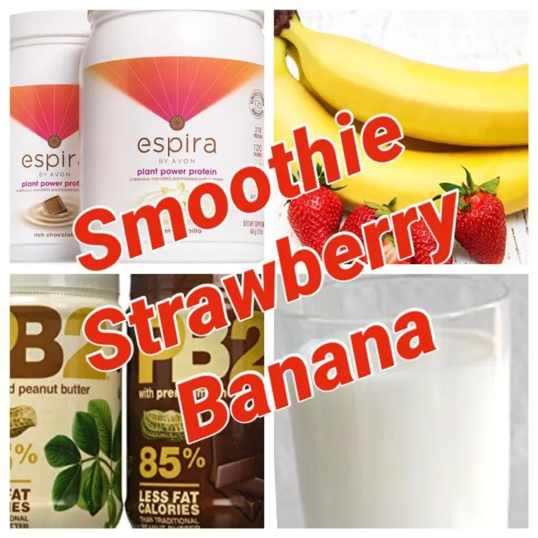 Smoothie Erdbeere Banane