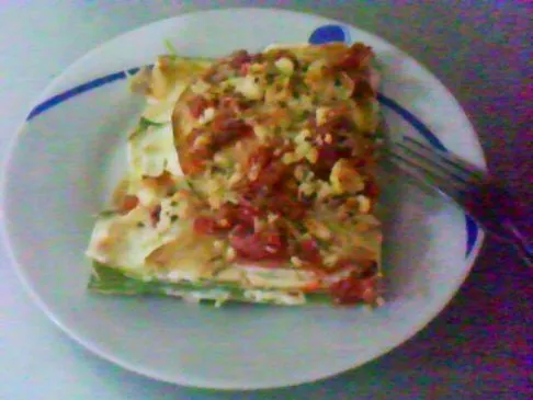 Puten-Zucchini-Lasagne