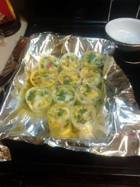 Kanadischer Speck Muffin-Form Omelette