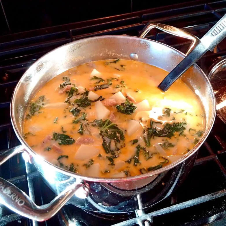 Zuppa Toscana ohne Speck