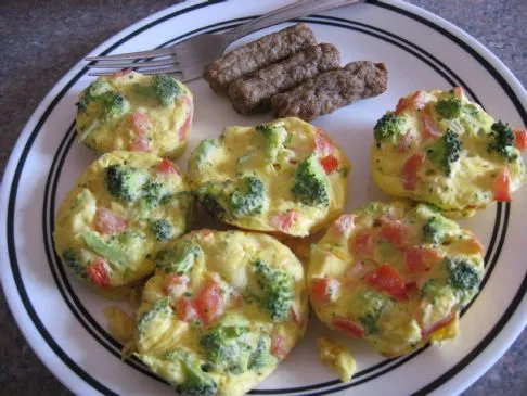 Mini Gemüse- und Eier-Frittatas