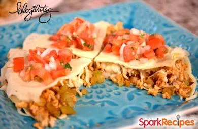 Leichte & Saubere Quesadilla