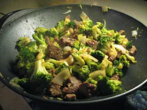 Rindfleisch & Brokkoli Pfanne