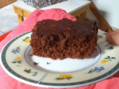 Schokoladen- und Orangenkuchen mit "Nutella"-Creme