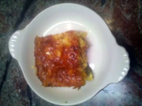 Spargel, Schinken und Paprika Eierauflauf