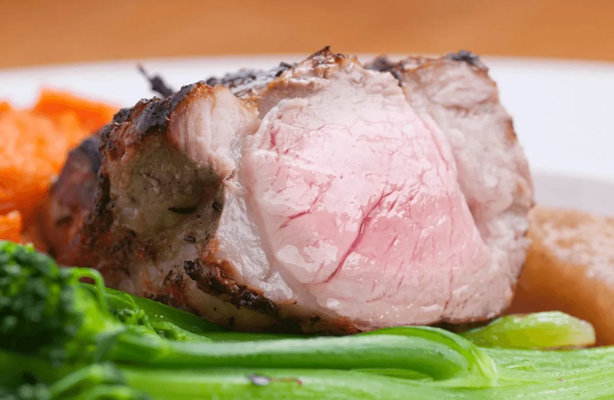 Geröstetes italienisches Schweinefilet