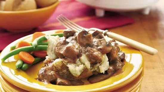 Pillsbury Slow-Cooker Pilz-Rindfleisch