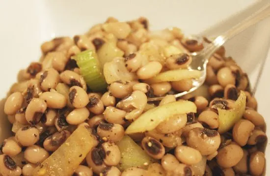 Gewürzte Schwarzaugenbohnen-Mischung