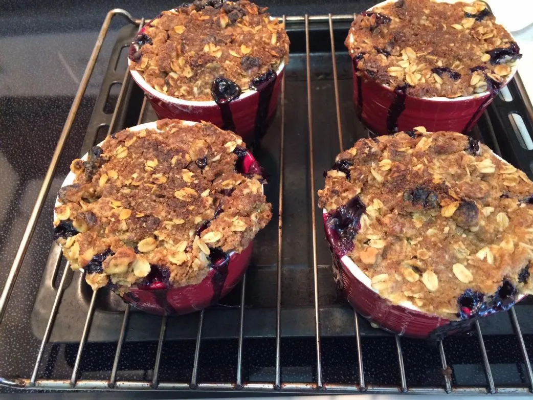 Robins Pflaumen-Beeren-Crisp