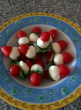 Bocconcini-Tomatenhäppchen