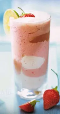 Dara's Bananenbeeren-Proteinshake