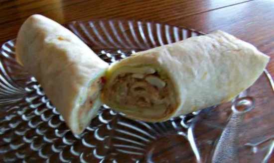 Dianes Thunfisch-Käse-Wrap