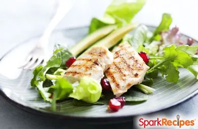 Hühnchen-Avocado-Salat