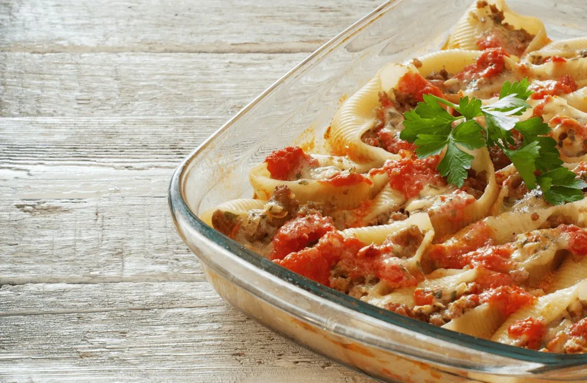 Gefüllte Pastaschalen