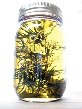 Öl- und Kräutersauce