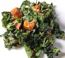 Avocado- und Grünkohlsalat