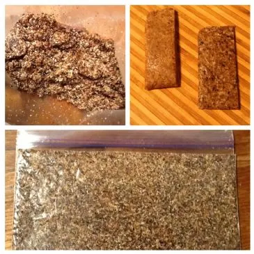 Frucht- und Nuss-Energieriegel