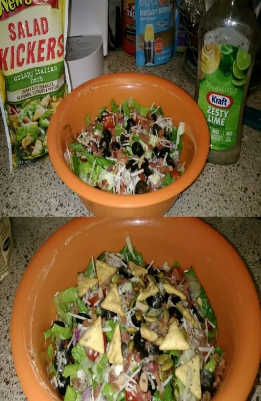 Mein würziger griechischer Salat