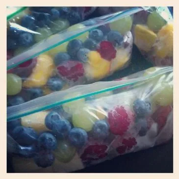 Gemischter Obst-Smoothie