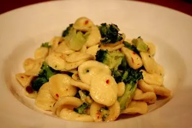 Fisch in einem Wald-Pasta