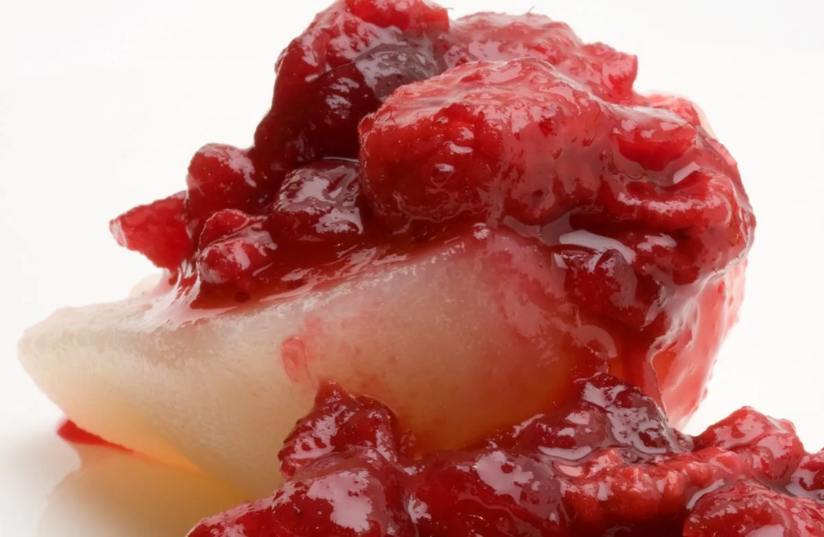 Gewürzte Cranberry-Birnen