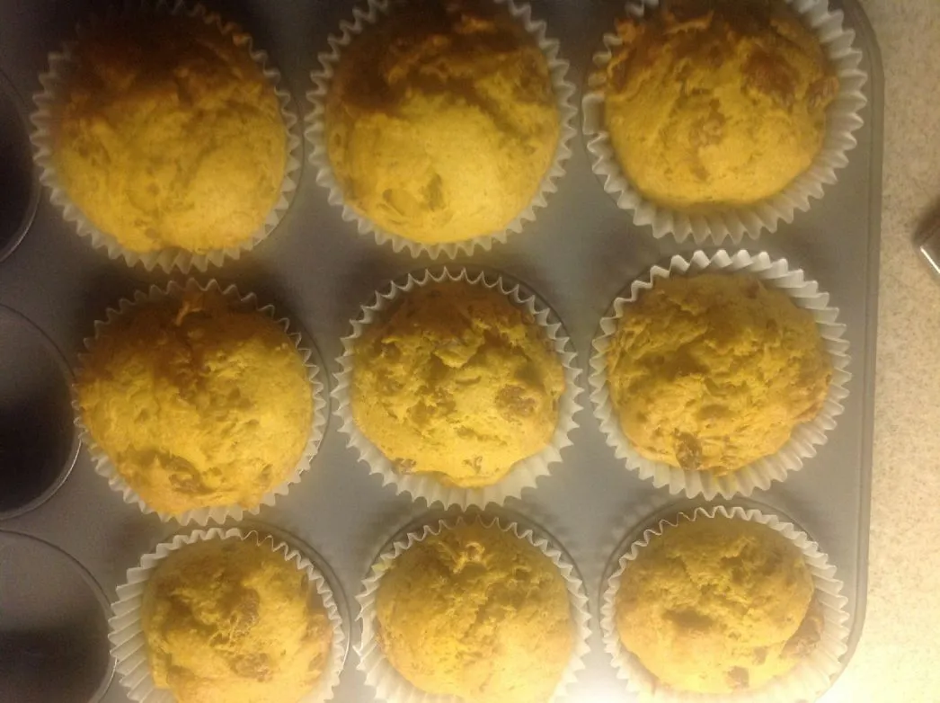Kürbis-Muffins