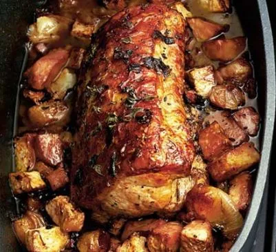 Wildschwein-Roast im Slow Cooker