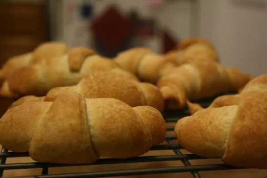 Leichte Croissants (Vegan)