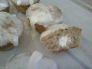 Banana-Apfel-Frischkäse-Gewürzmuffins