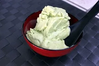 Avocado-Eiscreme (zuckerfrei, milchfrei)