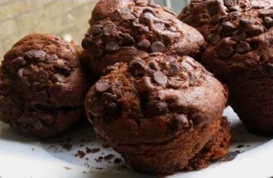BEST EVER glutenfreie Schokoladenstückchen-Muffins