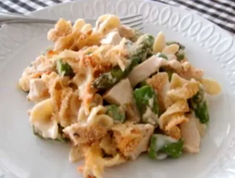 Schinken-Spargel-Auflauf