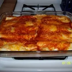 Fantastische Hähnchen-Enchiladas