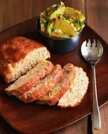 Einfacher Putenhackbraten