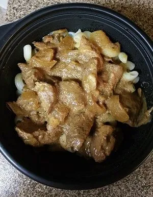 Crock Pot Senf-Schweinefleisch