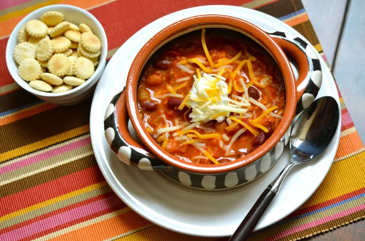 Einfache Rindfleischgerichte - Chili (219 Kalorien)