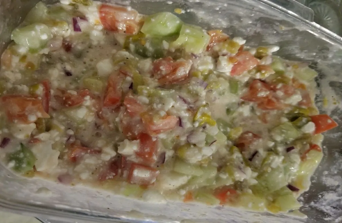 Donnas Hüttenkäse-Salat